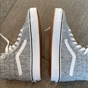 Vans Sk8 Hi Knit sneaker - Grey - women’s 6.5